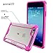 iPhone 6S Plus Case, POETIC Affinity Series Premium Thin/No Bulk/protection where its needed/Clear/Dual material Protective Bumper Case for Apple iPhone 6S Plus/iPhone 6 Plus (Pink/Clear)