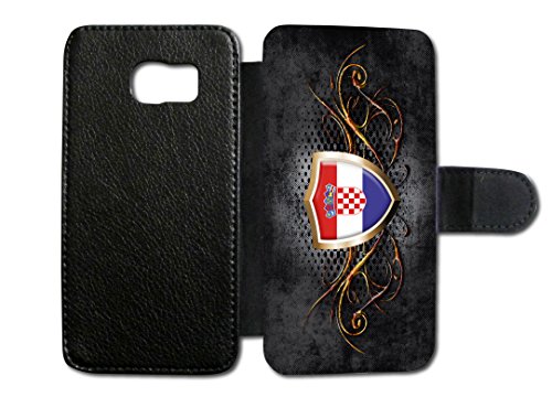 Samsung Galaxy Kroatien Hrvatska 5 Flip Tasche Hülle Case Cover Schutz Handy Galaxy S3