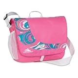 High Sierra Chip Laptop Messenger Bag (Pink Lemonade, Studio 78, White)
