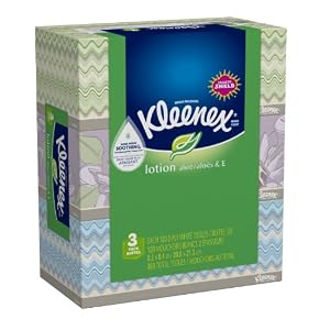 Kleenex Lotion Facial Tissues (12 Boxes of 3)