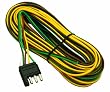 Wesbar 4-Way Flat 25-Feet Trailer End Wishbone Harness, 3-Feet Ground
