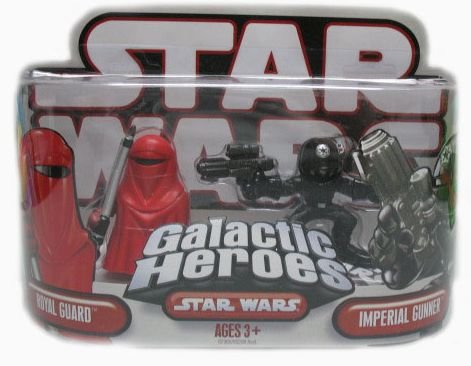 Star Wars Galactic Heroes Royal Guard and Imperial Gunner Figure Set