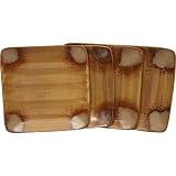 Splash Set of 4 Square Salad Plates