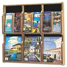 Safco Expose 6 Magazine 12 Pamphlet Display (5703MO)