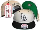 Long Beach State Dirtbags / 49ers Gold/Black Two Tone Plastic Snapback Adjustable Plastic Snap Back Hat / Cap