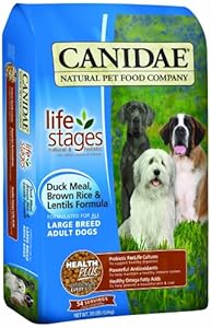 Canidae Life Stages Duck Meal, Brown Rice & Lentils Formula For Large Breed Adult Dogs Canidae Life Stages Duck Meal, Brown Rice & Lentils Formula For Large Breed Adult Dogs
