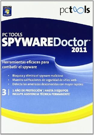 PC Tools Spyware Doctor 2011 Es 1 usuario 3 PC Mm