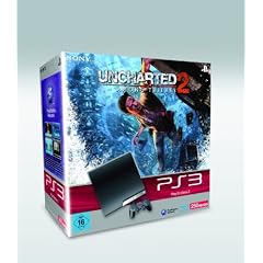 PlayStation 3 - Konsole 250 GB inkl. Dual Shock 3 Wireless Controller + Uncharted 2