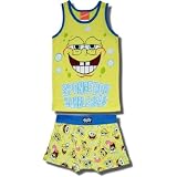 Spongebob "Bubble Head" 2 piece. Tank Top and Boxer Brief Set for boys