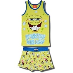SpongeBob "Bubble Head" 2 piece Tank Top and Boxer Brief Set for boys