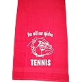 Der will nur spielen - Tennis; Handtuch Sport
