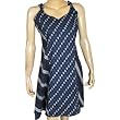 Blue Sun Dress Casual Tank Spaghetti Straps Flirty Size M Bust 36