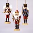 Club Pack of 12 Royal Nutcracker Christmas Ornaments 5"