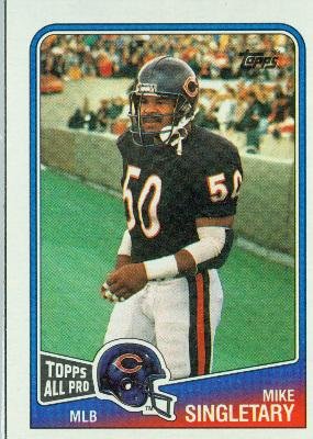 1988 Topps #82 Mike Singletary - Chicago Bears (Football Cards)