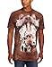The Mountain Giraffe Adult T-Shirt, Brown, Medium