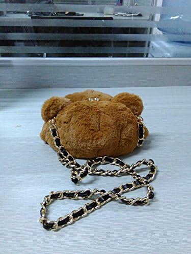 VITAGARDEN Creative Design 3D Cute Bear Sling Bag Chain Bag
