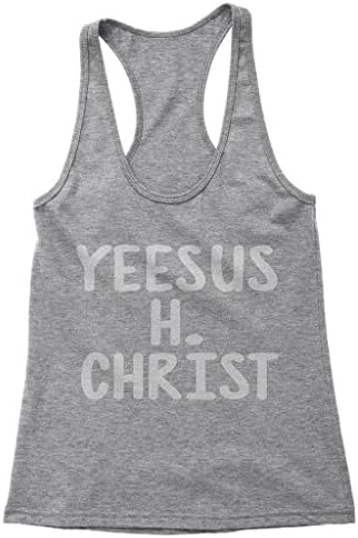 Yeesus H. Christ Women's Racerback Tank