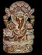 Yoga Decor Ganesha Spiritual Stone Statue Hindu God Ganesh Murti Sculpture 8 Inches