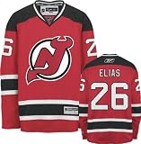 Patrik Elias Red Reebok NHL Premier New Jersey Devils Jersey