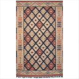 Kilim KM808A Beige Southwestern Rug Size: 9' x 12' Rectangle