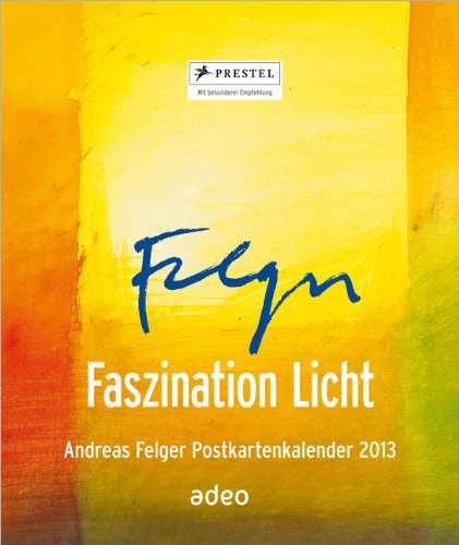 Adeo Faszination Licht 2013 Postkartenkalender