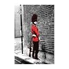 Banksy Queens Guard Art Print Poster - 42x58 cm