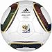Adidas WC 2010 Repliqu� Soccer Ball, White/Black/Pure Yellow, 3