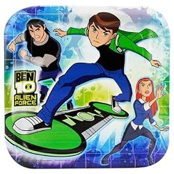 Ben 10 Lunch Plates