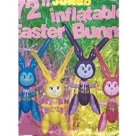 Inflatable 72-Inch Easter Bunny Rabbit