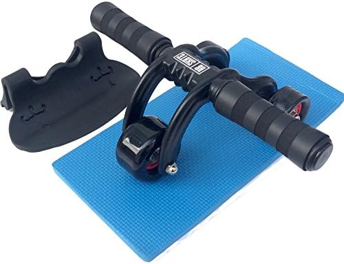 ABSKATE Stable Three-Wheel Ab Roller and Core Muscle Trainer