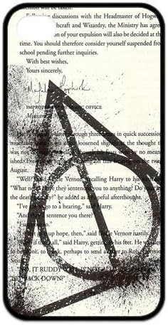 iPhone 4S Case,Harry Potter Design Case for iPhone 4s,Cover for iPhone 4s,Case for iPhone 4,Hard Case Protector for iPhone 4/4S(Black/White)