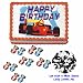 Racing Cakes (dprace3)- Do It Yourself Decorating Package 1 - 14 Total Pieces