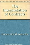 The interpretation of contracts