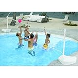 Dunnrite WaterVolly Portable Swimming Pool Volleyball Set