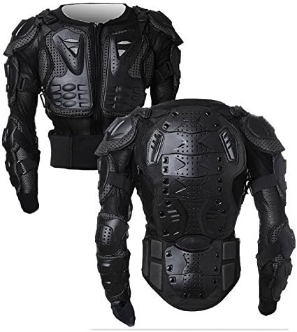 Motorcycle Motocross Accessories Racing Sport Full Enduro Body Armor Spine Chest Protective Gear Off Road Protector Jacket Black Size L For 2009 2010 2011 2012 Kawasaki KLX 150 S