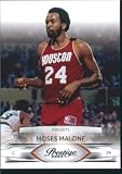 2009 /10 Panini Prestige Basketball Card # 143 Moses Malone Houston Rockets Mint Condition- Shipped In Protective Screwdown Display Case!