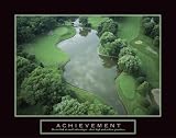 Achievement - Golf Course by Craig Tuttle. Art Print Poster. 28 inches width by 22 inches height.
