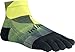 Injinji Run Midweight Mini-Crew Xtralife Geo Socks, Blue/Green Spectrum, Large