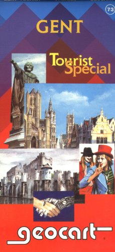 Gent (Belgium) 1:10,000 Street Map