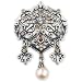 Vintage Filigree Flower Brooches & Pins Vintage Filigree Flower Brooches & Pins