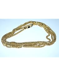 10k Yellow Gold Franco Chain 40 Inch High Polish Style