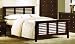 Full Size Bed - Contemporary Espresso Finish