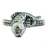 Bead by SL-art Element silber Goldfisch Charm #15204, Beads Armband Perle