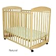 Athena Mya Mini Crib - Natural (Natural) (40"W x 34"H x 26"D)