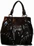 Guess Purse Handbag Network Shine Black