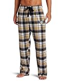 NHL Pittsburgh Penguins Legend Flannel Pants (Black/Old Gold, Medium)