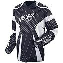 Fox Racing 360 Pinstripe Youth Boys Off Road Motorcycle Jersey - Color: Black Pinstripe, Size: Youth X-Large