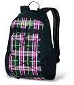 DAKINE Rucksack Wonder Pack , Black / Pink Plaid