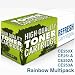 HP CE250X, CE251A, CE252A, CE253A Rainbow Multipack (1 x Black, 1 x Cyan, 1 x Magenta, 1 x Yellow) Remanufactured Laser Toner Cartridges - for use with HP Colour Laserjet CM3530, CM3530FS, CP3535N, and CP3525X printers - Refresh Cartridges