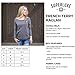 Superluxe™ Womens Carols Cookies Vintage Style Zombie Apocalypse Terry Top